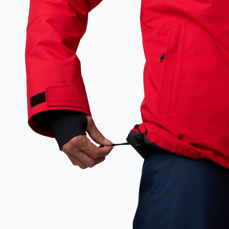 Men's ski jacket Rossignol Rochrun Insulated sport red solid 7