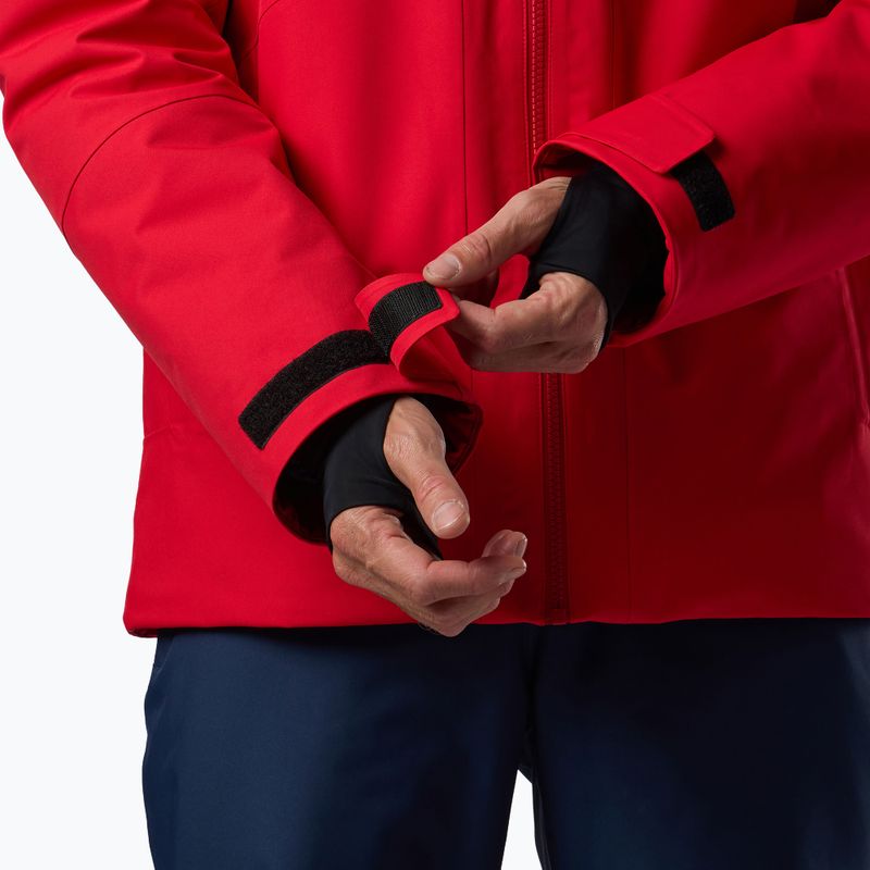 Men's ski jacket Rossignol Rochrun Insulated sport red solid 10