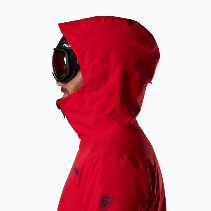 Men's ski jacket Rossignol Rochrun Insulated sport red solid 12