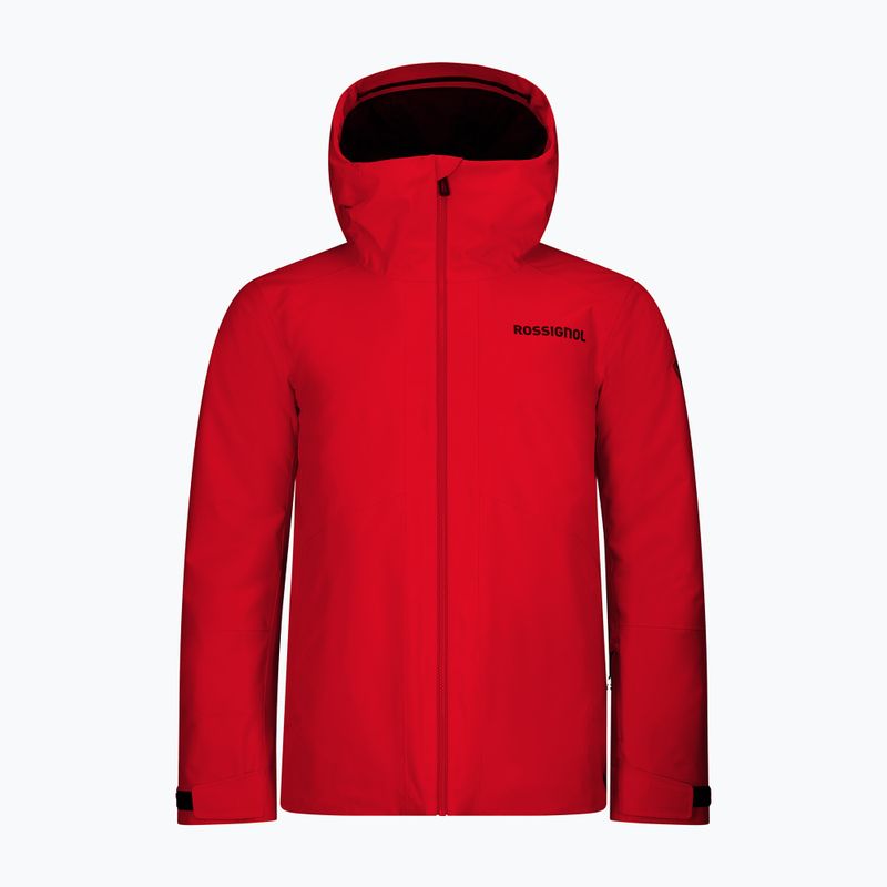 Men's ski jacket Rossignol Rochrun Insulated sport red solid 15