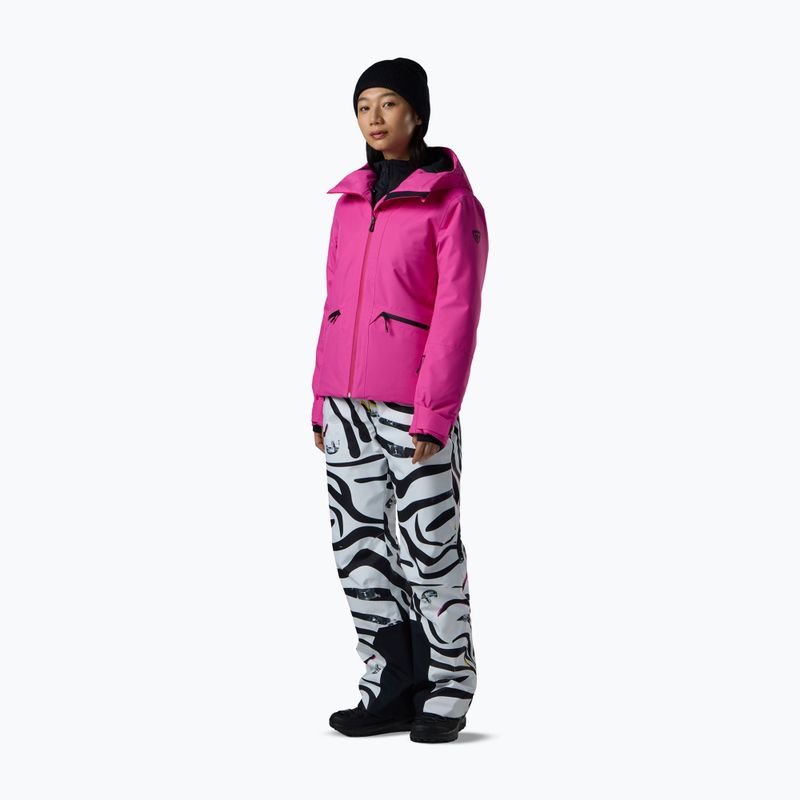 Women's ski jacket Rossignol Rochrun Insulated electric fuchsia 2