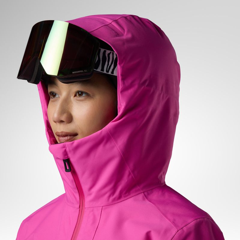 Women's ski jacket Rossignol Rochrun Insulated electric fuchsia 6
