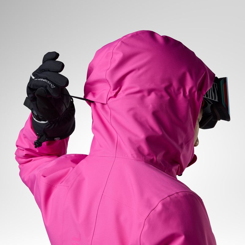 Women's ski jacket Rossignol Rochrun Insulated electric fuchsia 7