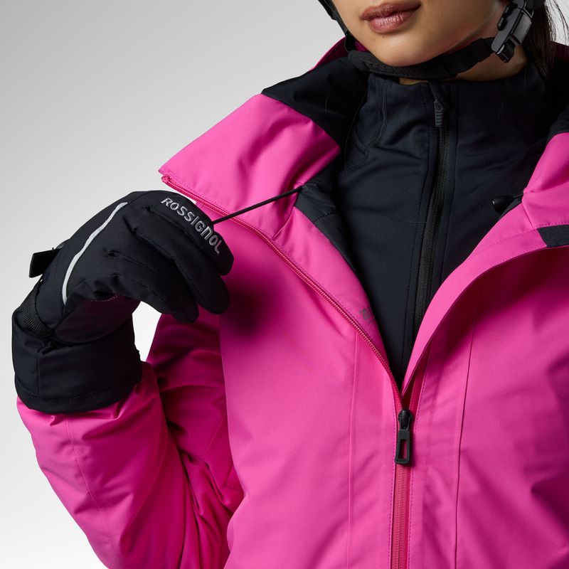 Women's ski jacket Rossignol Rochrun Insulated electric fuchsia 9