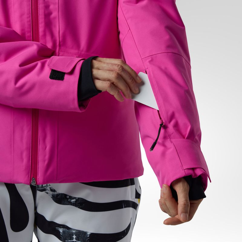 Women's ski jacket Rossignol Rochrun Insulated electric fuchsia 12