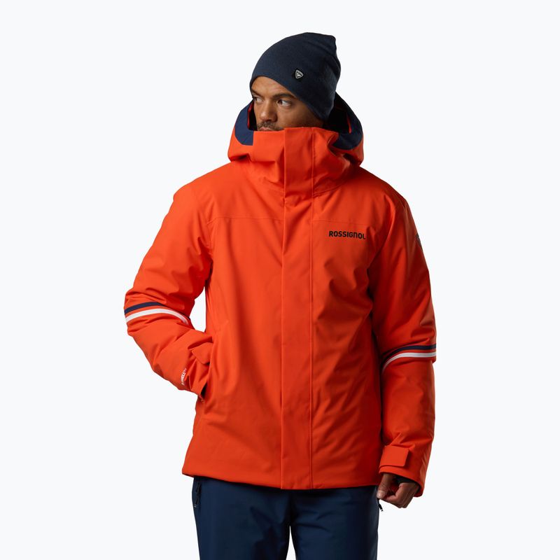 Men's ski jacket Rossignol Strawpile Insulated golden gate
