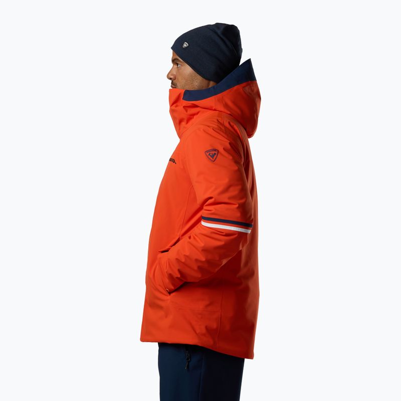 Men's ski jacket Rossignol Strawpile Insulated golden gate 4