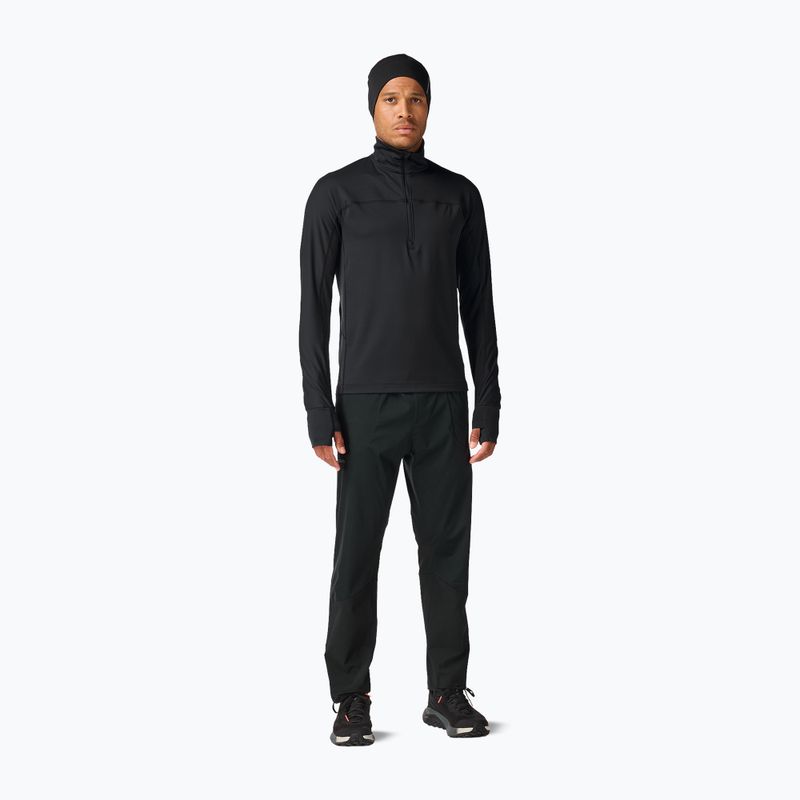Men's thermal shirt Rossignol Half Zip First Layer black 2