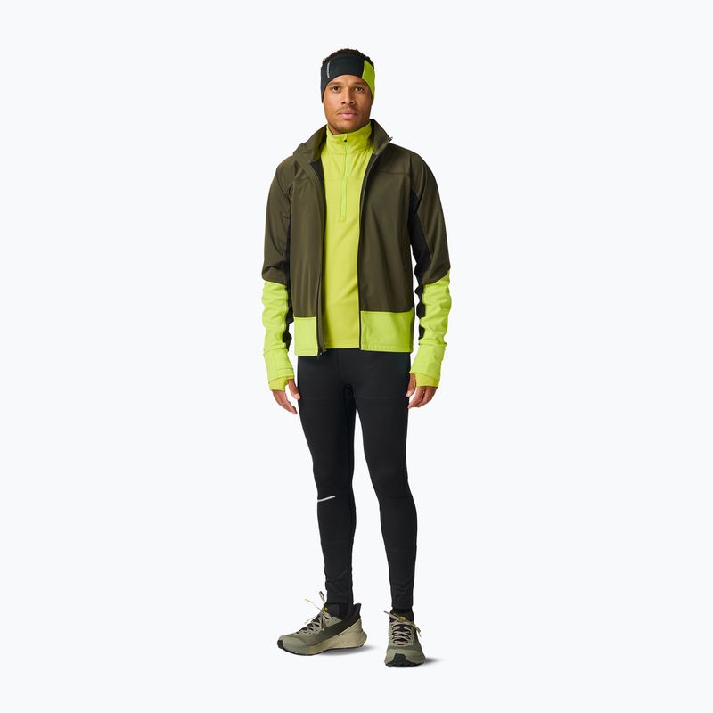 Men's thermal shirt Rossignol Half Zip First Layer wild lime 2