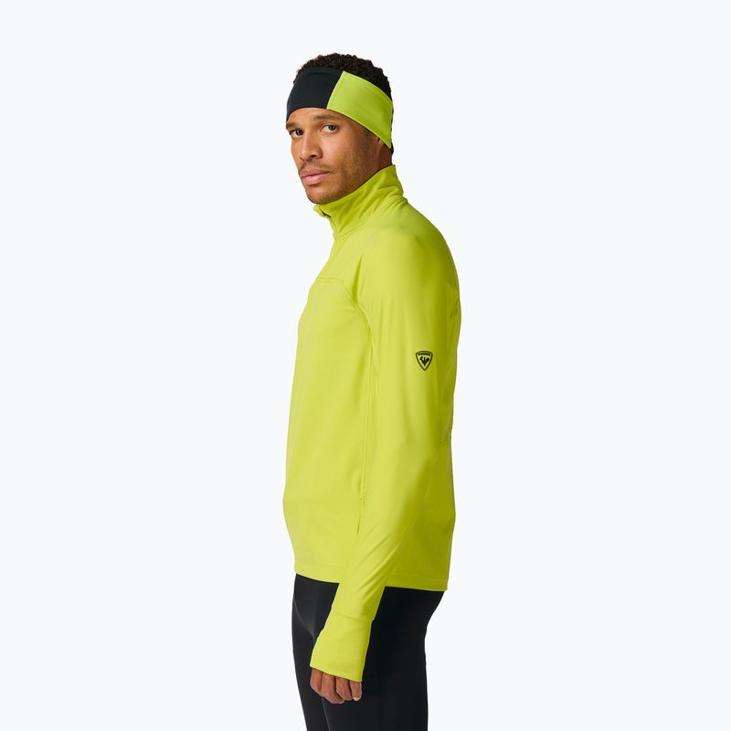Men's thermal shirt Rossignol Half Zip First Layer wild lime 4