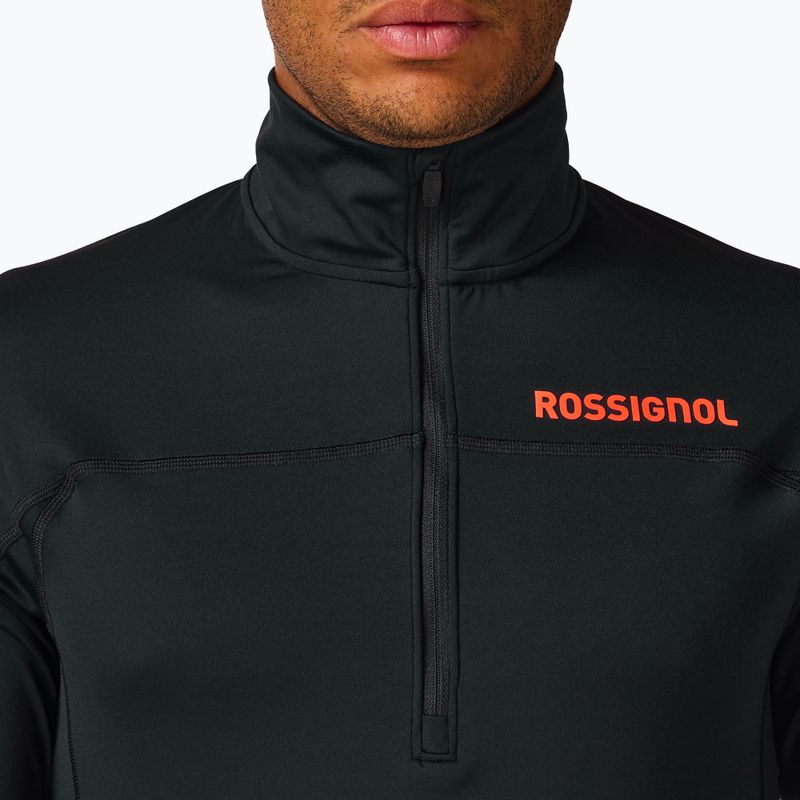 Men's sweatshirt Rossignol Hero Half Zip First Layer black 5