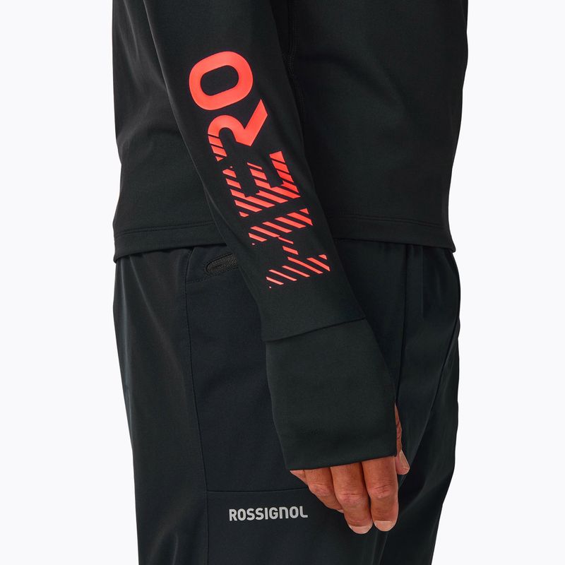 Men's sweatshirt Rossignol Hero Half Zip First Layer black 6