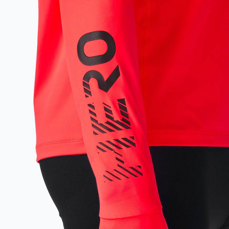 Men's sweatshirt Rossignol Hero Half Zip First Layer neon red 9