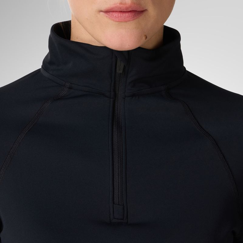 Women's thermal sweatshirt Rossignol Half Zip First Layer black 5