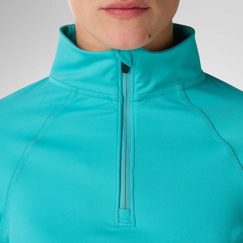 Women's thermal sweatshirt Rossignol Half Zip First Layer baltic 5