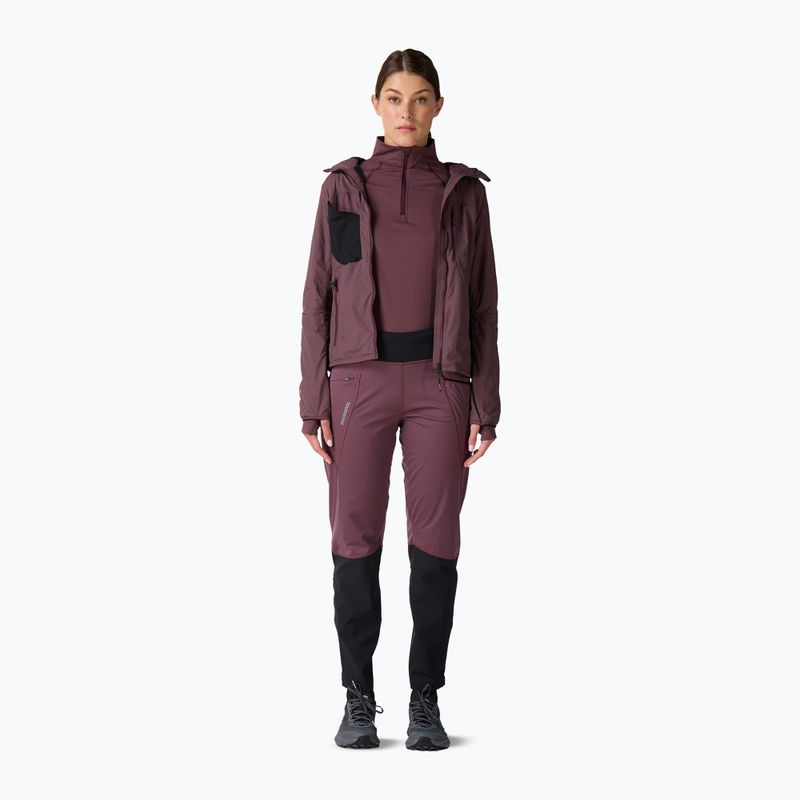 Women's thermal sweatshirt Rossignol Half Zip First Layer huckleberry 2