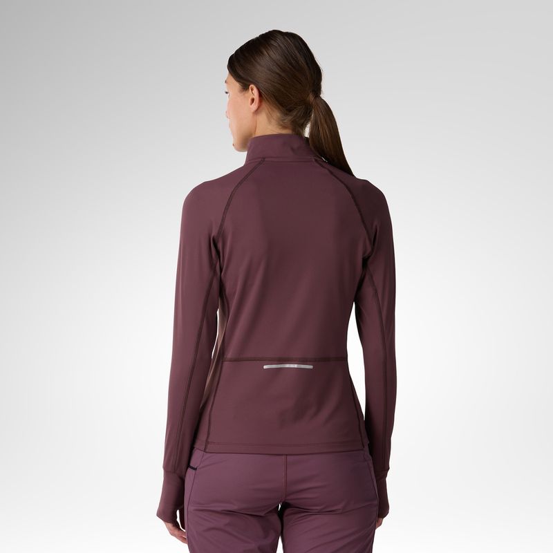 Women's thermal sweatshirt Rossignol Half Zip First Layer huckleberry 3