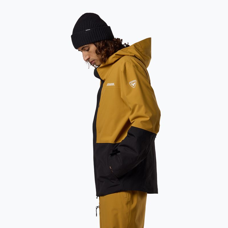Men's ski jacket Rossignol Desafio 2L Shell dusted ochre 4