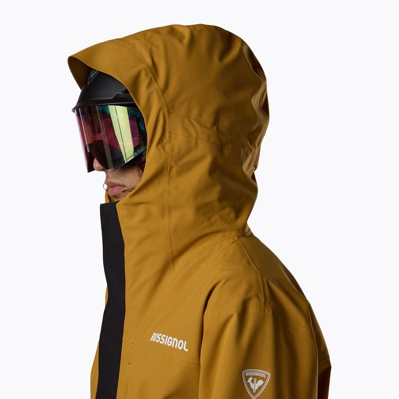 Men's ski jacket Rossignol Desafio 2L Shell dusted ochre 7