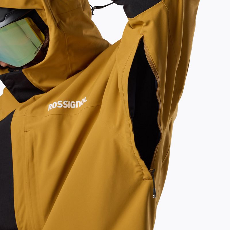 Men's ski jacket Rossignol Desafio 2L Shell dusted ochre 9