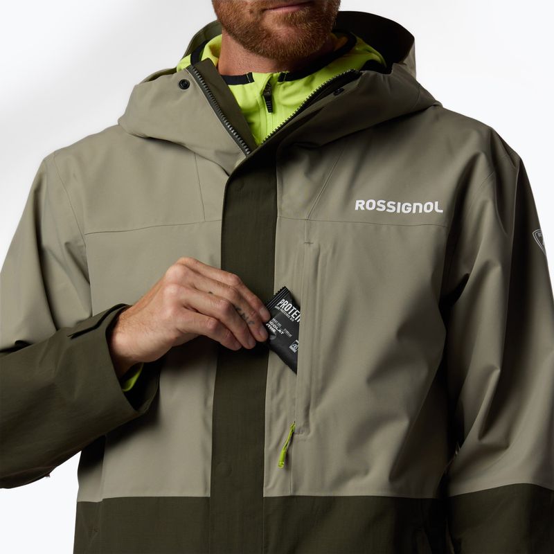 Men's ski jacket Rossignol Desafio 2L Shell vetiver 6