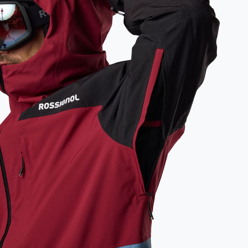 Men's ski jacket Rossignol Outerlimits Insulated tibetan red 9