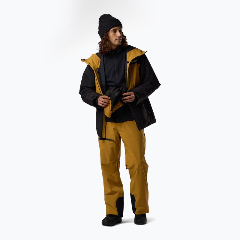 Men's ski trousers Rossignol Outerlimits Insulated dusted ochre 2