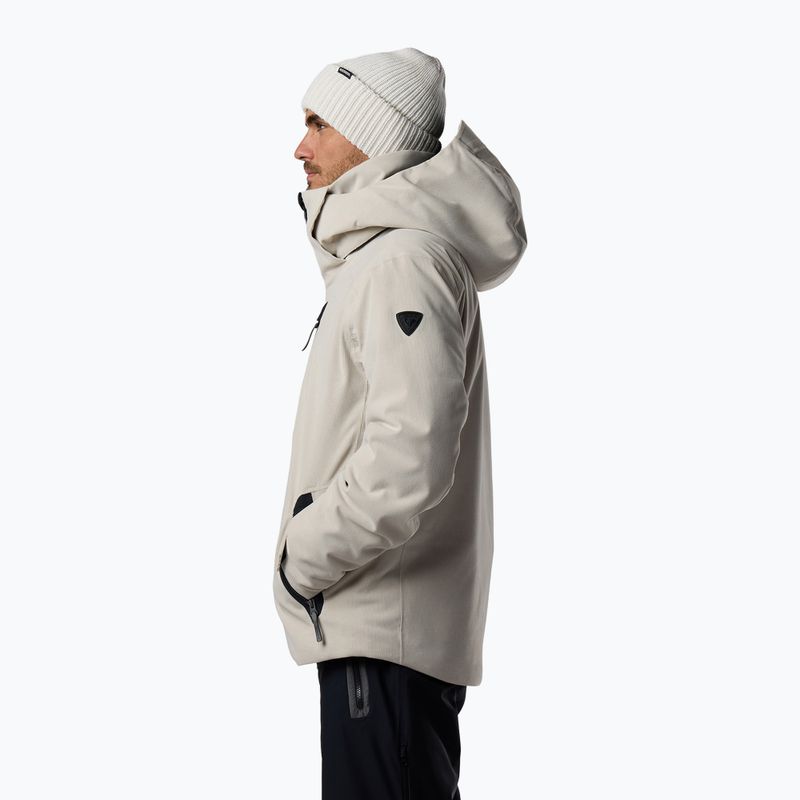Men's ski jacket Rossignol Corduroy Insulated silver cloud 4