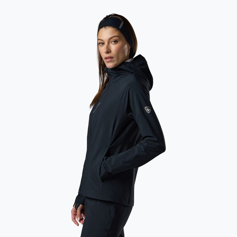 Women's ski touring jacket Rossignol Venon Wind Hoodie black 3