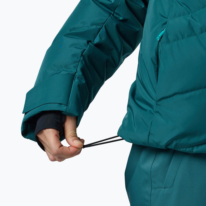 Women's ski jacket Rossignol Staci Insulated transformative teal pearly 9
