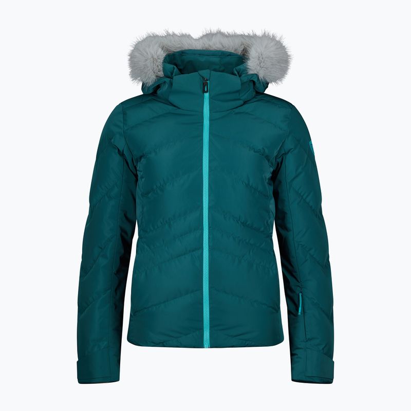 Women's ski jacket Rossignol Staci Insulated transformative teal pearly 16