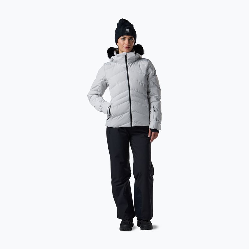 Women's ski jacket Rossignol Staci Insulated silver pearly 2