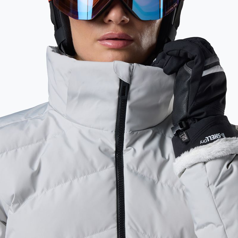 Women's ski jacket Rossignol Staci Insulated silver pearly 6