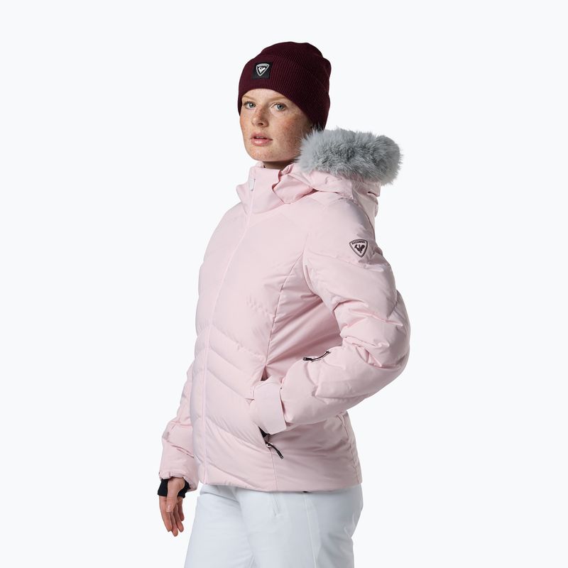 Women's ski jacket Rossignol Staci Insulated pale lilac pearly 4