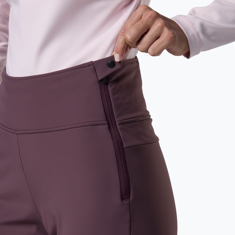Women's ski trousers Rossignol Ski Softshell huckleberry 5