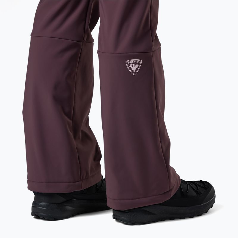 Women's ski trousers Rossignol Ski Softshell huckleberry 6