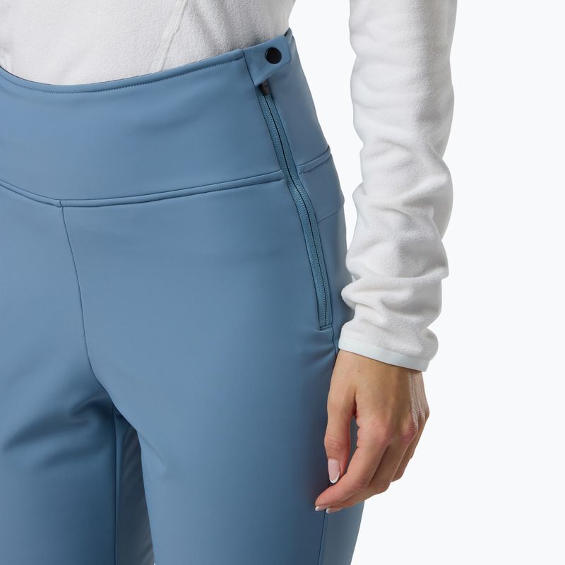 Women's ski trousers Rossignol Ski Softshell windward blue 5