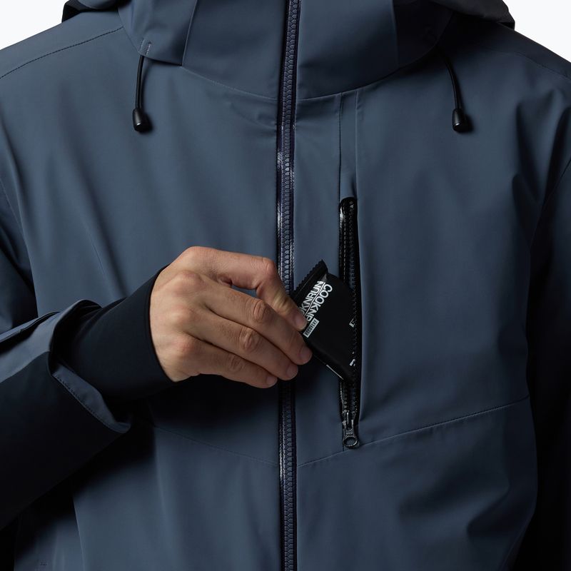 Men's ski jacket Rossignol 4WS Blackside Insulated turbulence/black 7