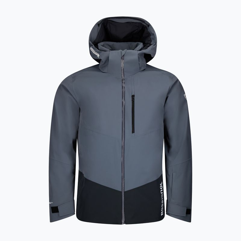 Men's ski jacket Rossignol 4WS Blackside Insulated turbulence/black 18