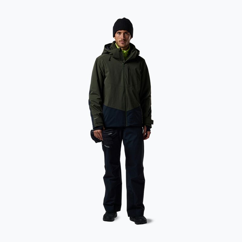 Men's ski jacket Rossignol 4WS Blackside Insulated olive shadow/black 2
