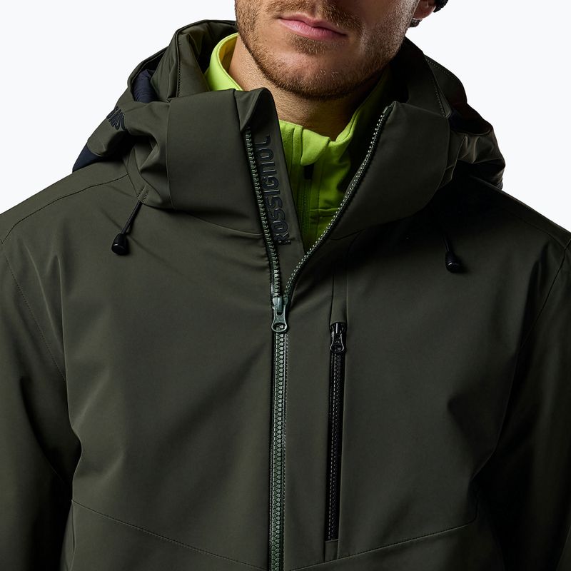 Men's ski jacket Rossignol 4WS Blackside Insulated olive shadow/black 5