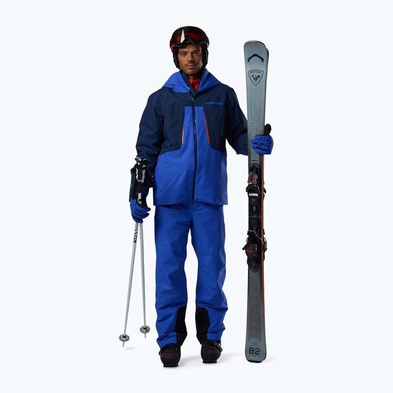 Men's ski jacket Rossignol Velika Insulated dazzle blue/dark navy 2