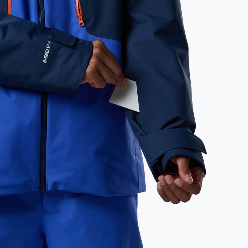 Men's ski jacket Rossignol Velika Insulated dazzle blue/dark navy 7