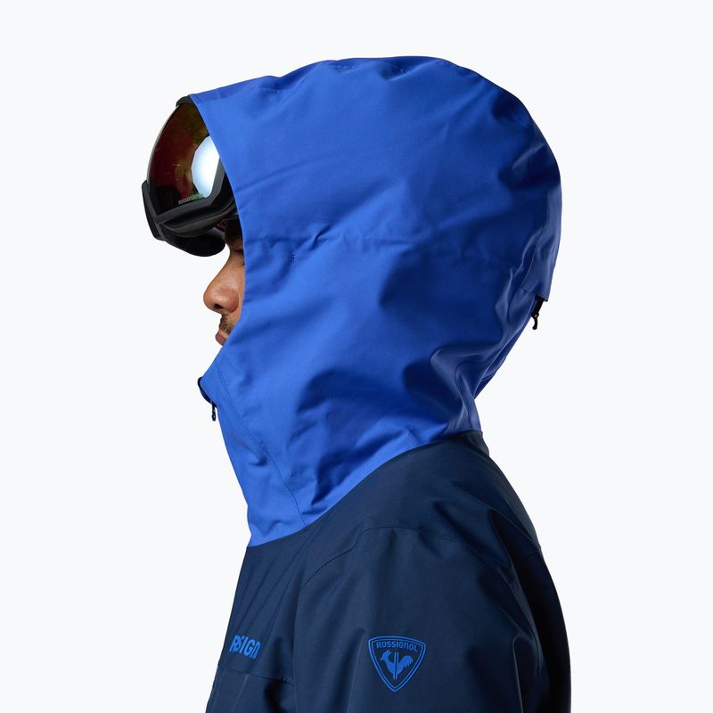 Men's ski jacket Rossignol Velika Insulated dazzle blue/dark navy 13