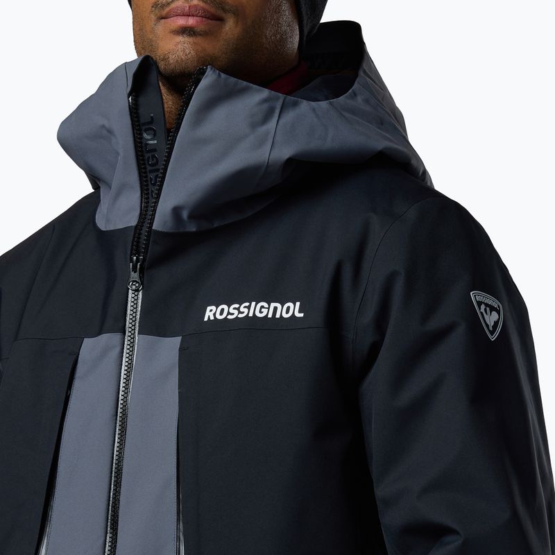 Men's ski jacket Rossignol Velika Insulated turbulence/black 5