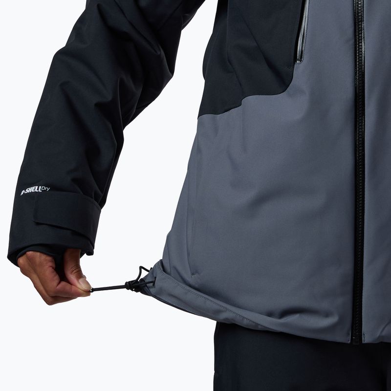 Men's ski jacket Rossignol Velika Insulated turbulence/black 9