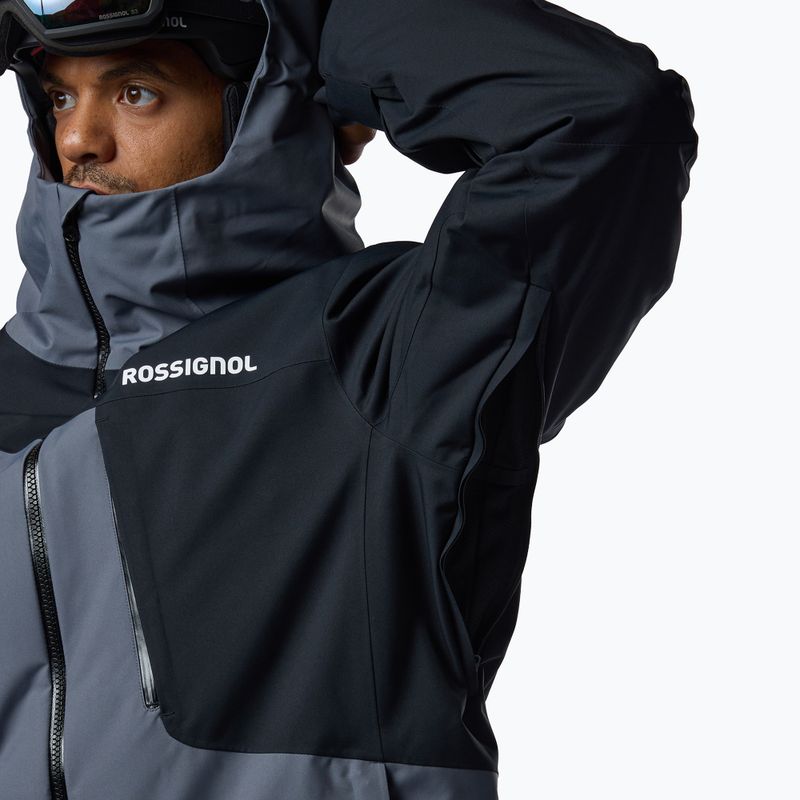 Men's ski jacket Rossignol Velika Insulated turbulence/black 15