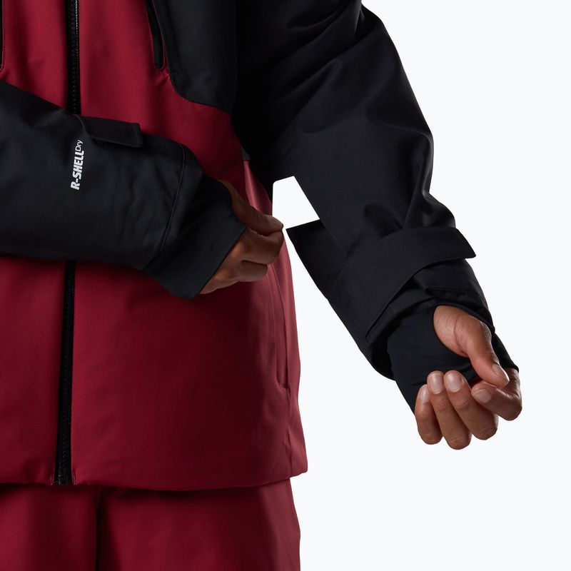 Men's ski jacket Rossignol Velika Insulated tibetan red/black 6