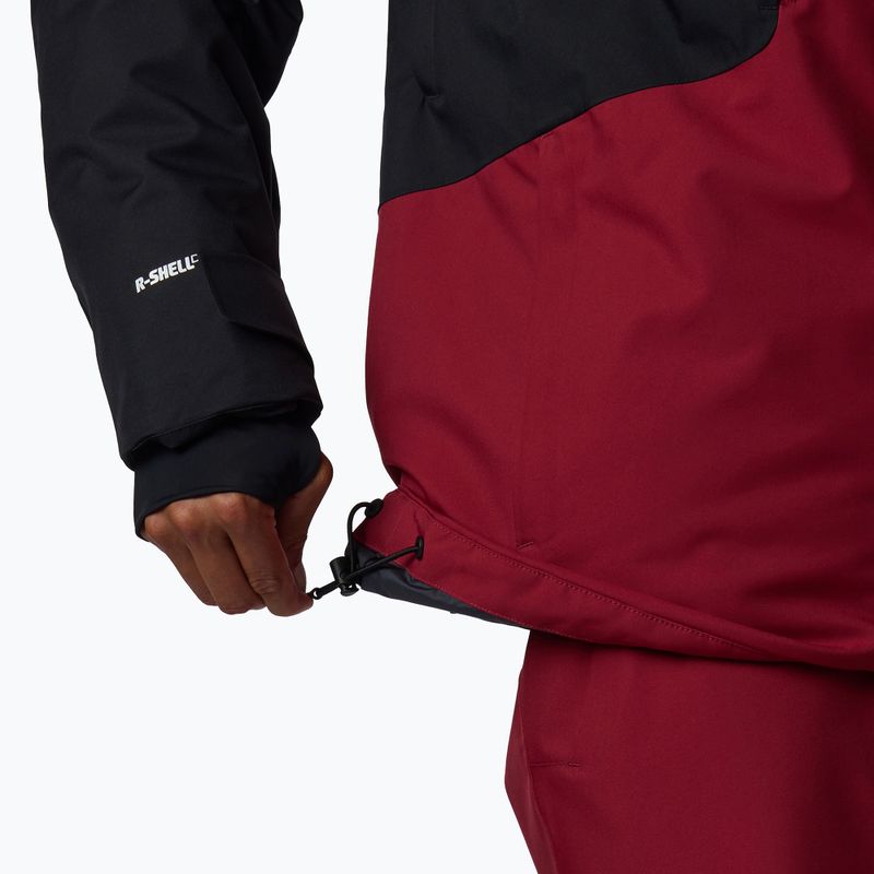 Men's ski jacket Rossignol Velika Insulated tibetan red/black 8