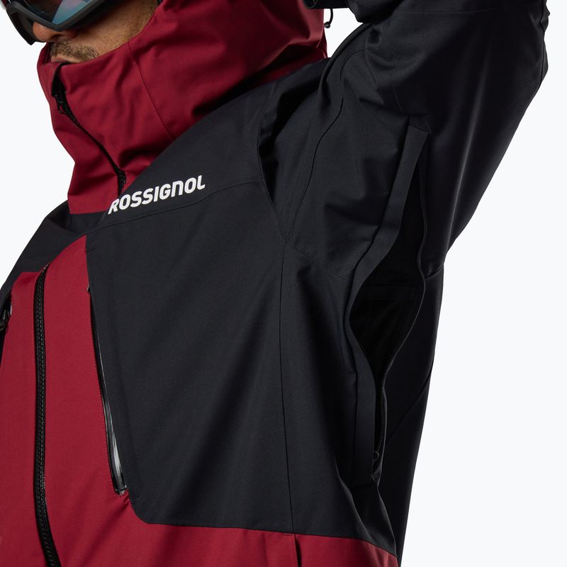 Men's ski jacket Rossignol Velika Insulated tibetan red/black 15